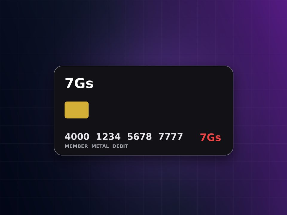 Member Metal Card