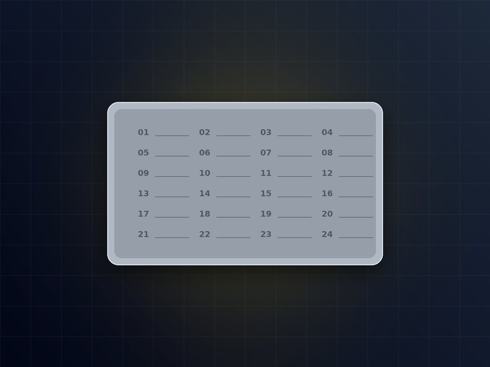 Steel Seed Backup Plate